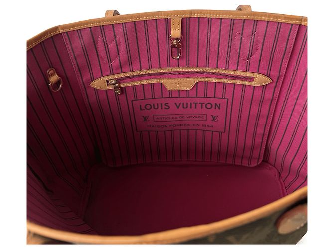 Louis Vuitton Neverfull Pivione Beige - vista 4