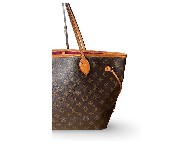 Louis Vuitton Neverfull Pivione Beige - vista 6