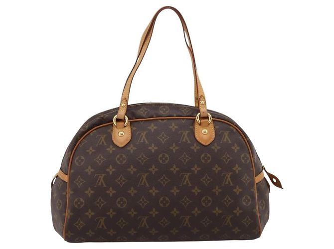 Louis Vuitton Montorgueil Monogram Canvas GM Marrom - vista 2