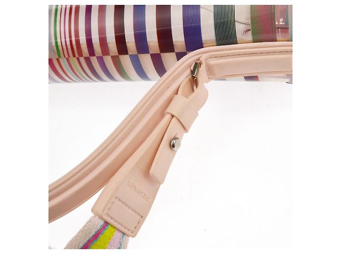 Delvaux The Eye Catcher Tempete Top Handle Multicolor PVC GM Multicolore - vista 5