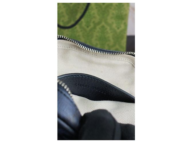 Gucci GG Supreme Schultertasche Dunkelblau Monogramm - Ansicht 15