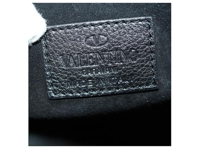 Valentino Garavani Rockstud Open Leather Medium Schwarz - Ansicht 6