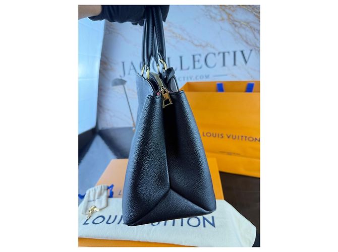 Louis Vuitton Monogram Empreintes Lederhandtasche Schwarz - Ansicht 10