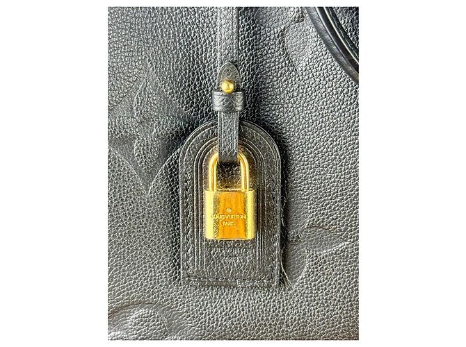 Louis Vuitton Monogram Empreintes Lederhandtasche Schwarz - Ansicht 13