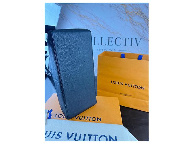 Louis Vuitton Monogram Empreintes Lederhandtasche Schwarz - Ansicht 8
