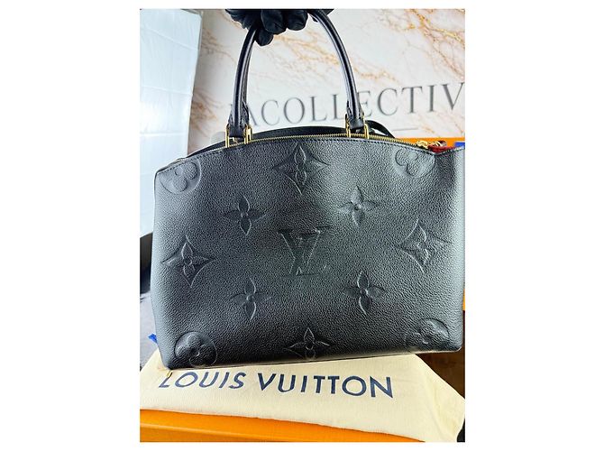 Louis Vuitton Monogram Empreintes Lederhandtasche Schwarz - Ansicht 9