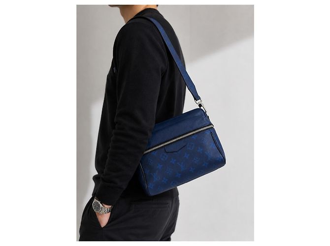 Bolso Louis Vuitton Speedy 25 Monogram Eclipse Azul - vista 2