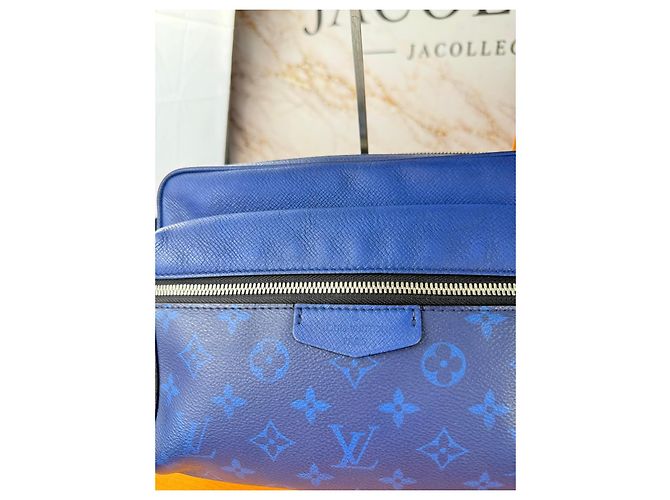 Bolso Louis Vuitton Speedy 25 Monogram Eclipse Azul - vista 4