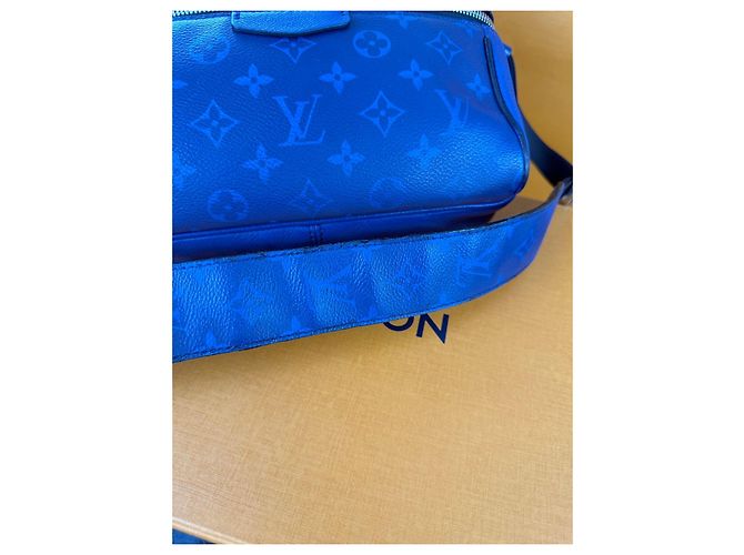 Bolso Louis Vuitton Speedy 25 Monogram Eclipse Azul - vista 6