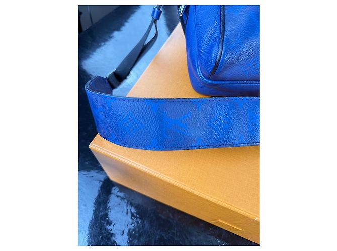 Bolso Louis Vuitton Speedy 25 Monogram Eclipse Azul - vista 7
