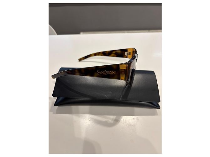 Autre Marque Saint Laurent SL 740 Sonnenbrille Schildpatt Braun - Ansicht 11