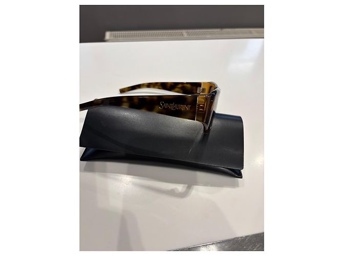 Autre Marque Saint Laurent SL 740 Sonnenbrille Schildpatt Braun - Ansicht 7