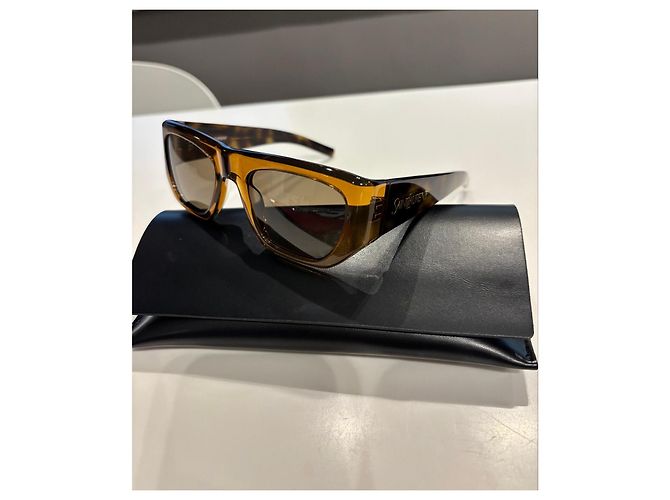 Autre Marque Saint Laurent SL 740 Sonnenbrille Schildpatt Braun - Ansicht 9