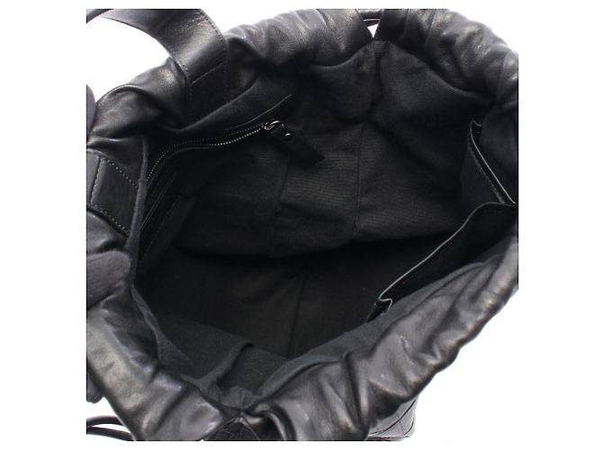 Zaino/Borsa Jimmy Choo Marlon Nero - vista 3