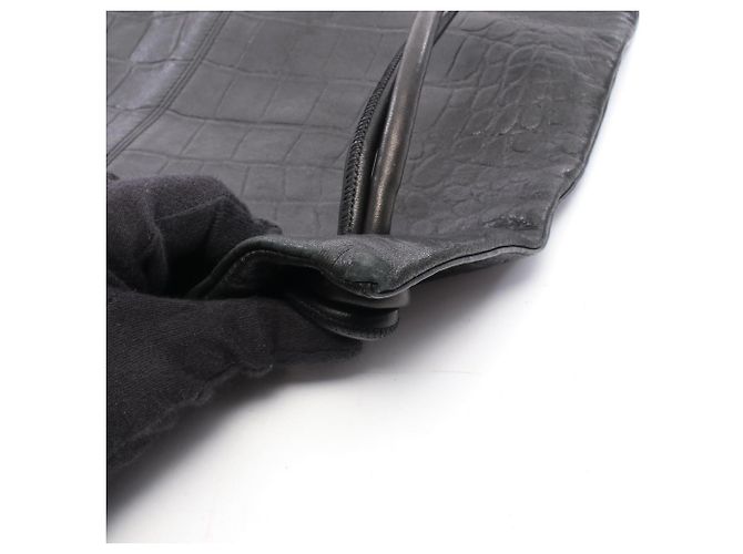 Zaino/Borsa Jimmy Choo Marlon Nero - vista 5