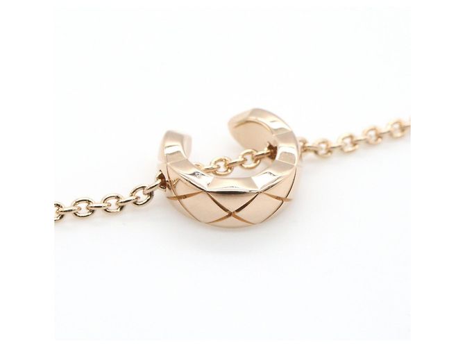 Bracciale Chanel Coco Charm in oro rosa 18K D'oro - vista 7