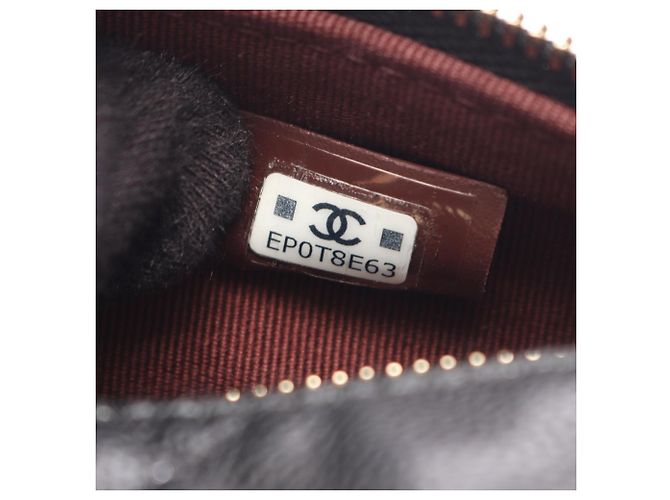 Borsa Hobo Chanel Timeless Classic Matelassé Nero - vista 5