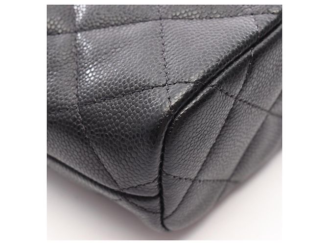 Borsa Hobo Chanel Timeless Classic Matelassé Nero - vista 6