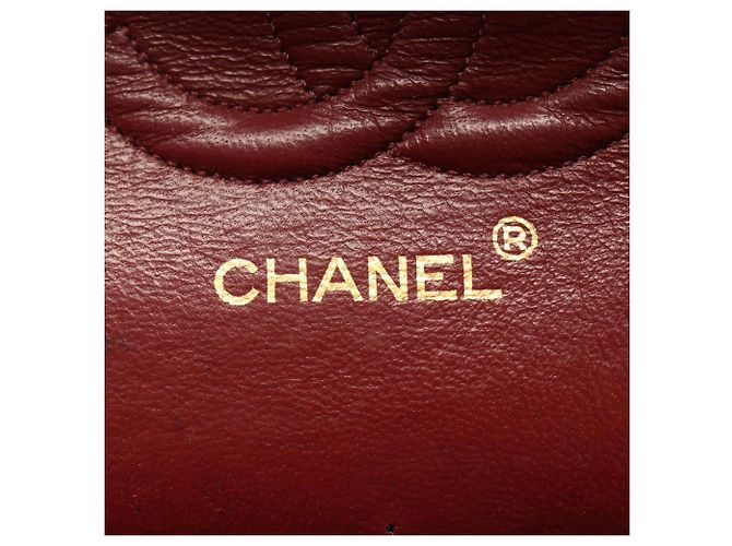 Chanel Matelassé Double Flap Schultertasche Schwarz - Ansicht 4