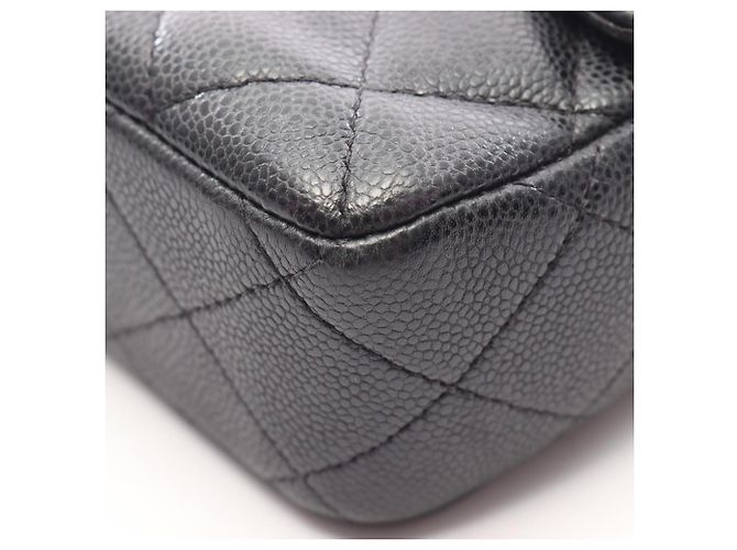 Borsa a tracolla Chanel Matelassé Classic Nero - vista 10