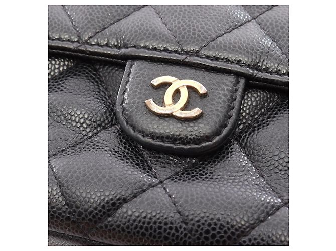 Borsa a tracolla Chanel Matelassé Classic Nero - vista 11