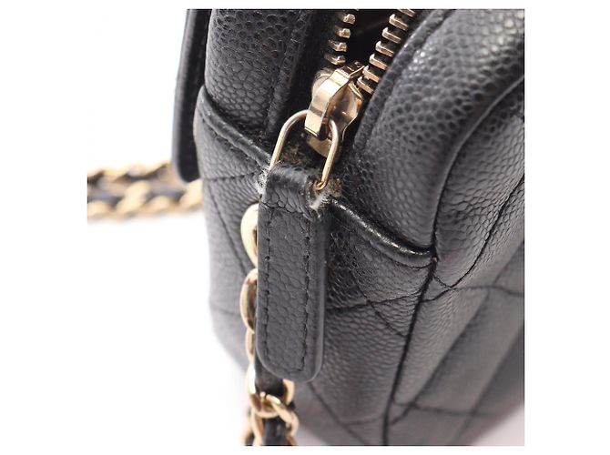 Borsa a tracolla Chanel Matelassé Classic Nero - vista 9