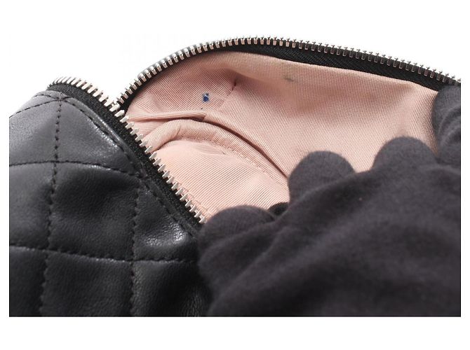 Borsa a spalla Chanel Matelassé Nera Nero - vista 6
