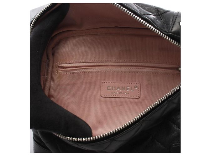 Borsa a spalla Chanel Matelassé Nera Nero - vista 8