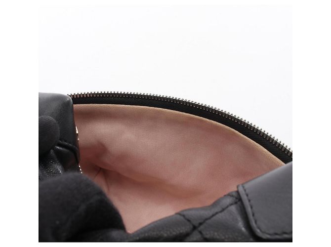 Borsa a spalla Chanel Matelassé Nera Nero - vista 9