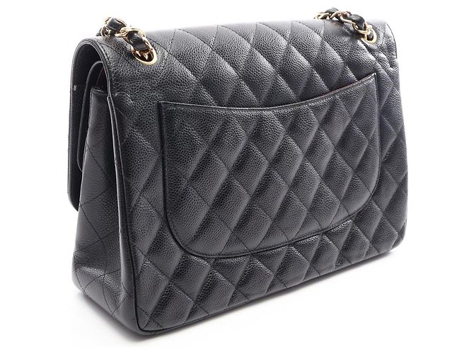 Borsa a tracolla Chanel Classic Double Flap Nero - vista 2