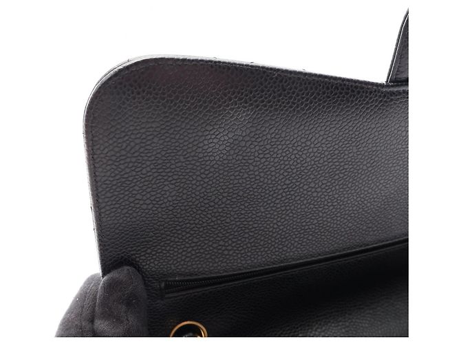 Borsa a tracolla Chanel Classic Double Flap Nero - vista 8