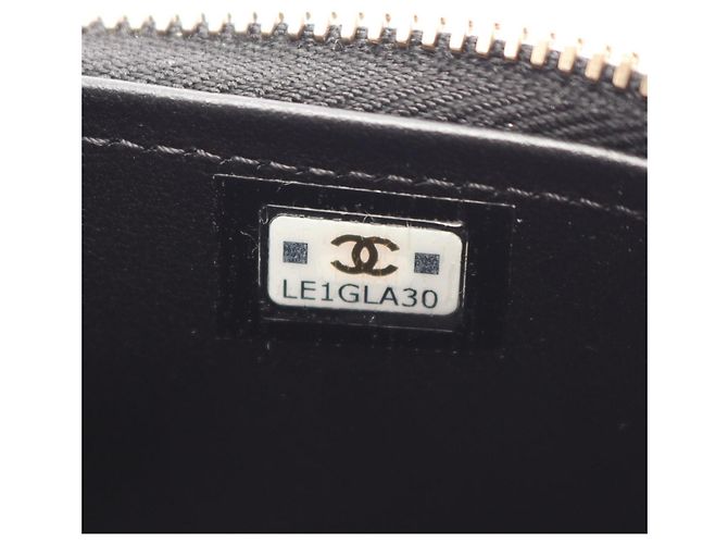 Borsa Vanity Chanel con motivo di carte da gioco Nero - vista 5