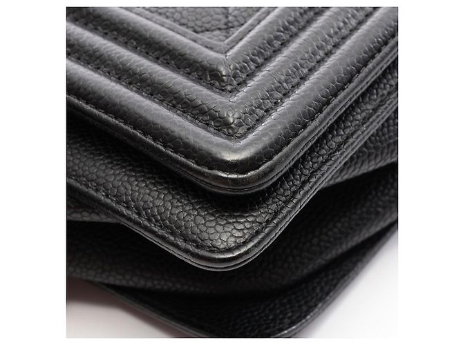 Chanel Boy Large Matelassé Schultertasche Schwarz - Ansicht 10
