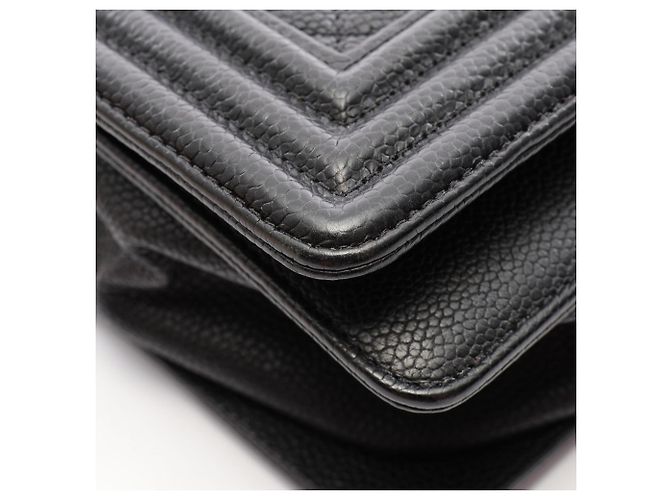 Chanel Boy Large Matelassé Schultertasche Schwarz - Ansicht 9