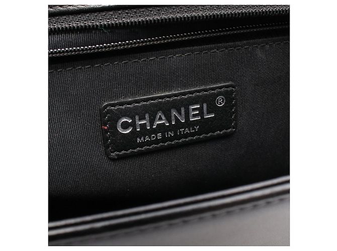 Chanel Boy Large Matelassé Schultertasche Schwarz - Ansicht 4