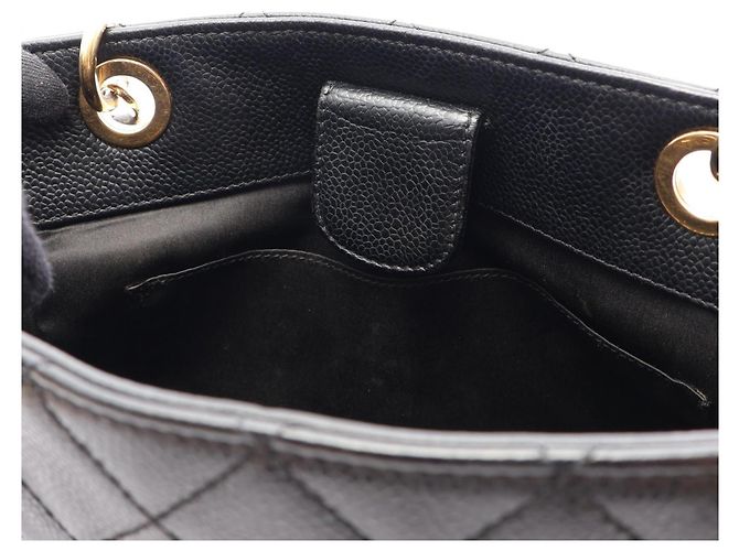 Borsa Tote Chanel Matelassé PST Nero - vista 10