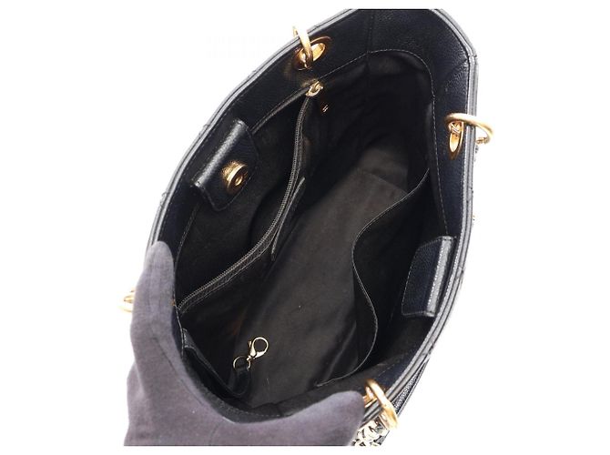 Borsa Tote Chanel Matelassé PST Nero - vista 3