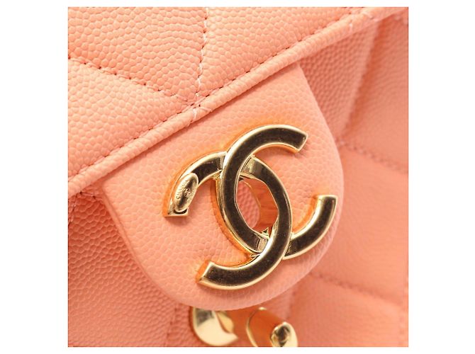 Picca borsa vanity Chanel Matelassé Rosa - vista 6