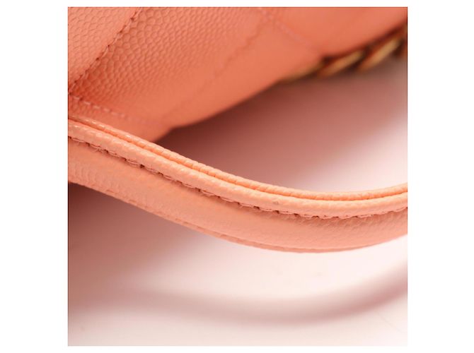 Picca borsa vanity Chanel Matelassé Rosa - vista 7