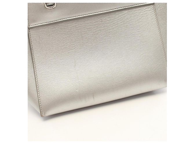 Céline Celine Belt Bag Nano borsa a mano 2Way Argento - vista 10