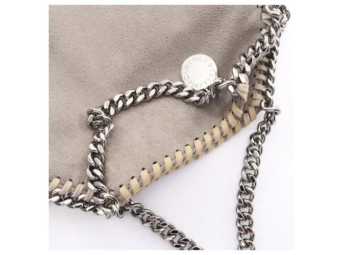 Stella Mc Cartney Stella McCartney Falabella Tiny 2-Way Schultertasche Braun - Ansicht 8