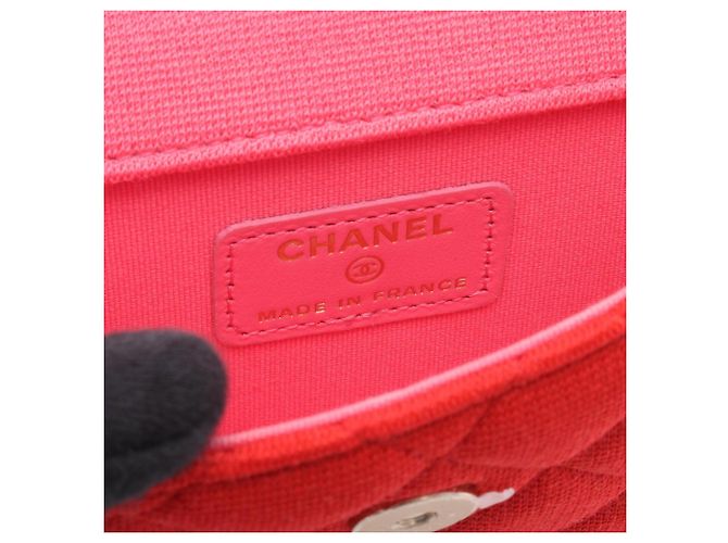 Chanel Matelassé Small Flap Chain Schultertasche Rot - Ansicht 4