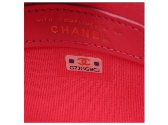 Chanel Matelassé Small Flap Chain Schultertasche Rot - Ansicht 5