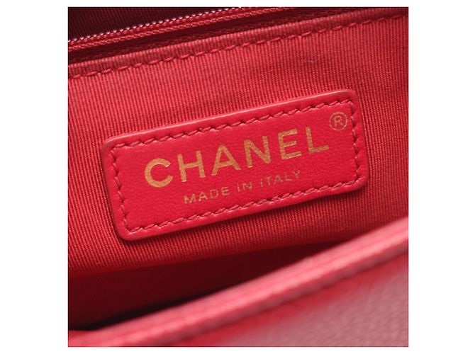 Chanel Matelassé 2-Way Schultertasche Rot - Ansicht 4