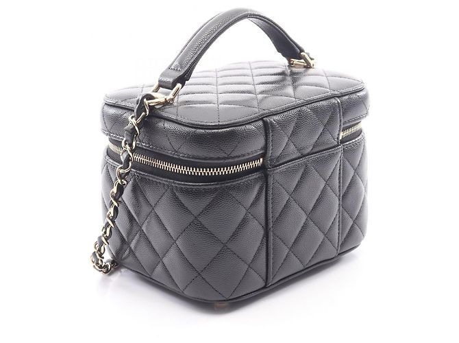 Bolsa Vanity Chanel Matelassé Preto - vista 2