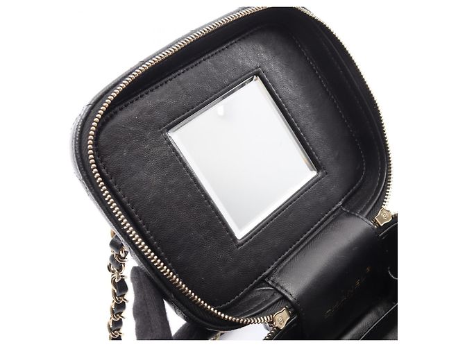 Bolsa Vanity Chanel Matelassé Preto - vista 6