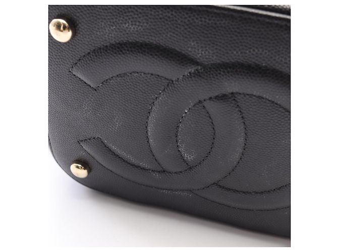 Bolsa Vanity Chanel Matelassé Preto - vista 8