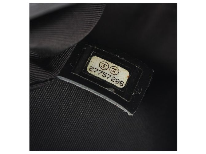 Chanel Matelassé Full Flap Schultertasche Schwarz - Ansicht 5