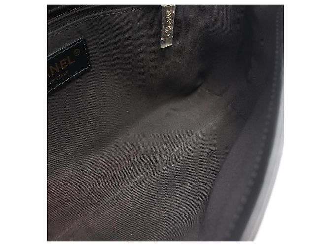 Chanel Matelassé Full Flap Schultertasche Schwarz - Ansicht 7