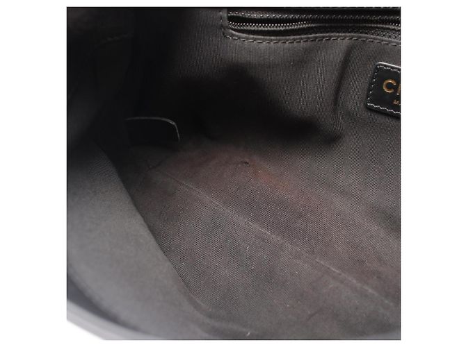 Chanel Matelassé Full Flap Schultertasche Schwarz - Ansicht 8